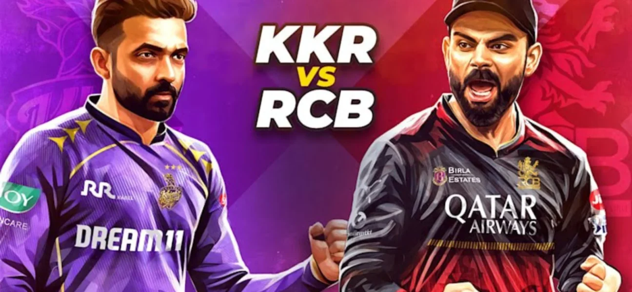 RCB vs KKR match venue and time 2025