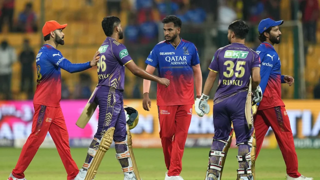 Royal Challengers Bangalore vs Kolkata Knight Riders…