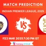 RCB vs KKR playing 11 for today’s match 2025