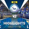 Lucknow Super Giants vs. Delhi Capitals IPL 2025 match highlights
