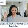 GATE 2025 cutoff for IIT admission