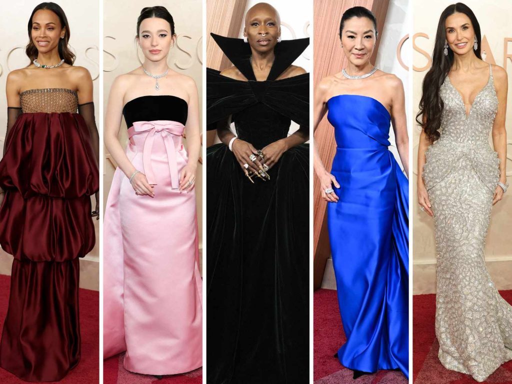 Best dressed celebrities at Oscars 2025 red carpet