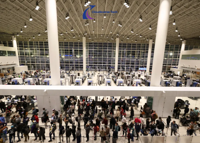 NOAA winter storm map showing snow, blizzard warnings, and Thanksgiving travel disruptions across the U.S.